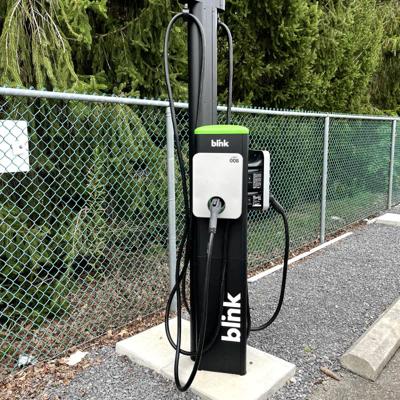 service tab ev charger work